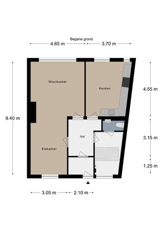 Floorplan - Maastrichterlaan 149, 6291 EP Vaals